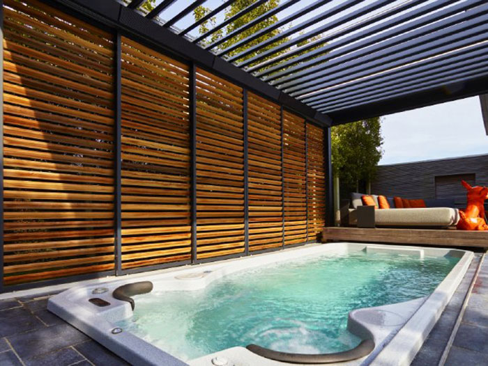 電動百葉涼亭M145