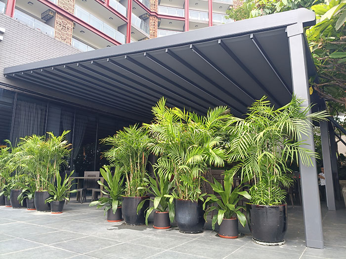 電動(dòng)折疊雨棚M1200