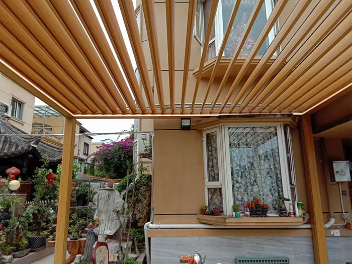 電動百葉涼亭M210 電動百葉涼亭M210