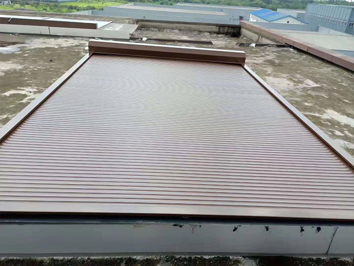 單電機戶外鋁合金天幕