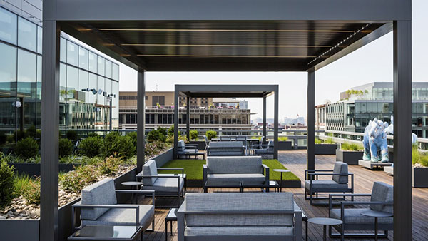 明陽遮陽戶外防風卷簾的特點